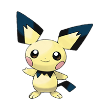 Pichu official artwork